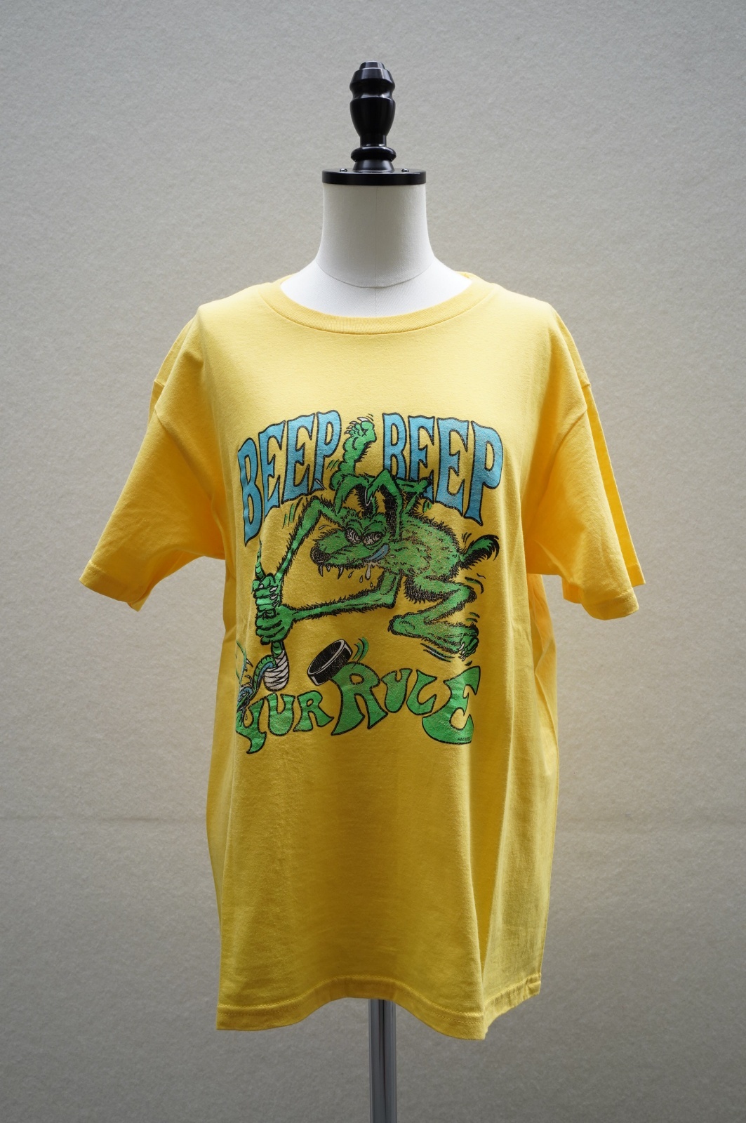 HANS　SHORT SLEEVE TEE　col. YELLOW