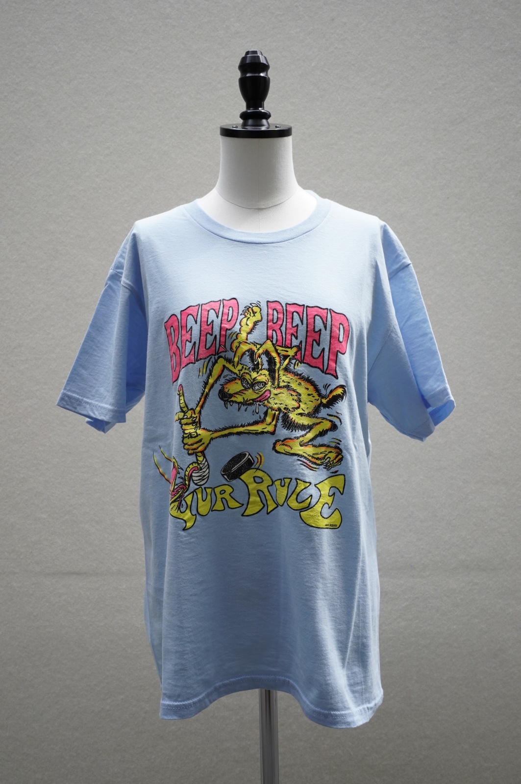 HANS　SHORT SLEEVE TEE　col. LIGHT BLUE