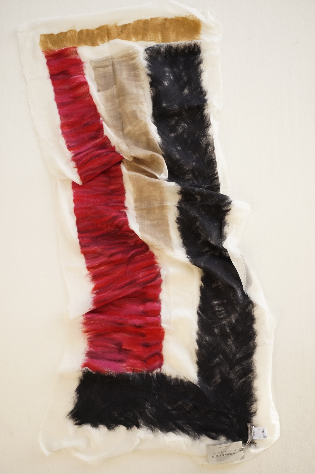 SILVANA MANETTI　CASHMERE WOOL STOLE　col.As Sample