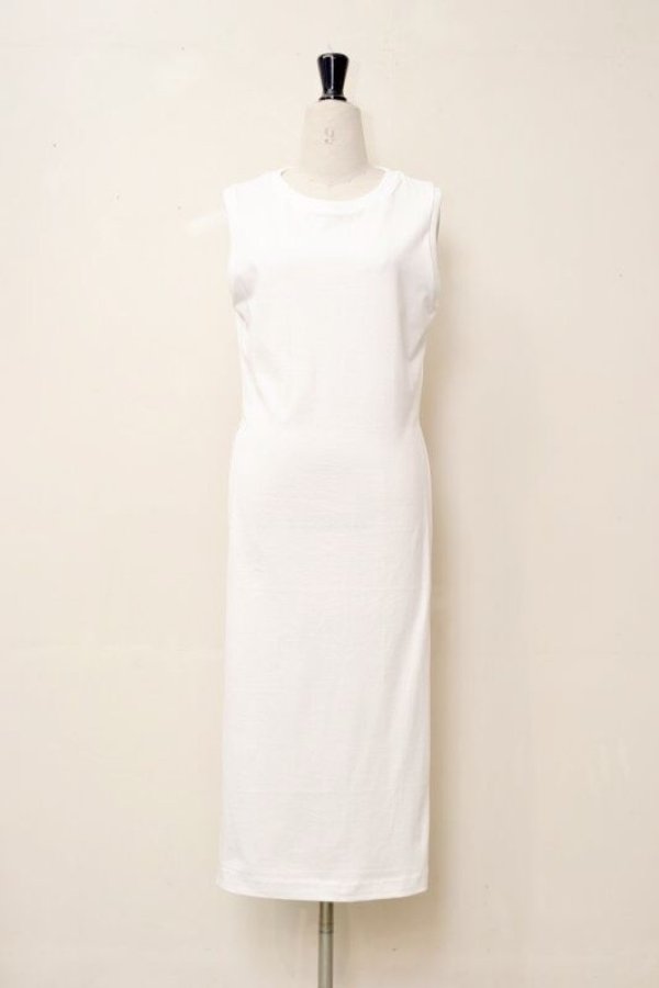 画像1: humoresque　　 long slit dress　 col.white (1)