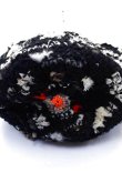 画像3: DANIELA GREGIS  "borsa crochet bag soffione" col, WHITE BLACK MIX (3)