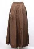 画像3: humoresque　　 volume skirt　 col.brown (3)