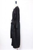 画像4: TENNE HANDCRAFTED MODERN  "WIDE WEIST BELT DRESS"   col, BLACK (4)