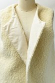 画像15: DANIELA GREGIS  "gilet vest pecora corto"　col.CREAM (15)