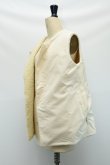 画像4: DANIELA GREGIS  "gilet vest pecora corto"　col.CREAM (4)