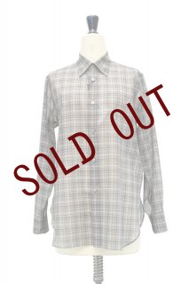 トップス auralee WOOL POLYESTER SHEER CLOTH SHIRT AURALEE 