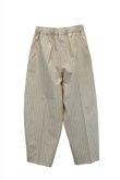 画像2: Cristaseya    JStriped Silk & Cotton Moroccan Pajama Pants    col. Brown Stripes (2)