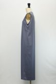 画像2: ATON　 SUVIN 60/2　 SLEEVELESS DRESS　 col. BLUE GRAY (2)