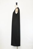 画像2: ATON　 SUVIN 60/2　 SLEEVELESS DRESS　 col. BLACK (2)