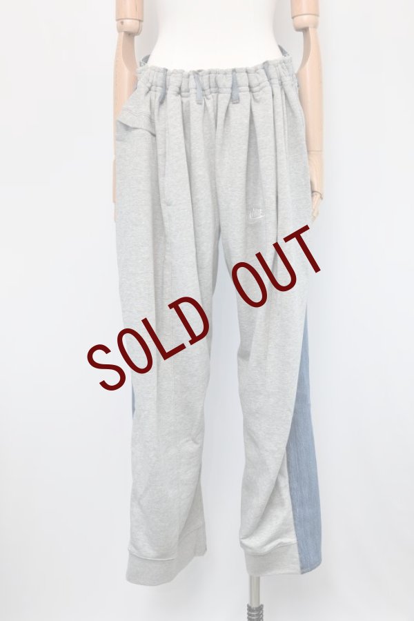 BLESS Over jogging jeans col. light grey / blue denim - rollot