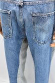 画像11: BLESS　 Over jogging jeans　 col. light grey / blue denim (11)