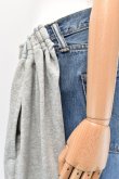 画像8: BLESS　 Over jogging jeans　 col. light grey / blue denim (8)