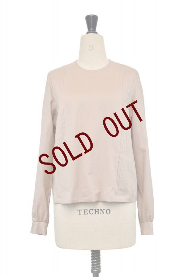 画像1: humoresque　　 long tuck blouse　 col.beige (1)