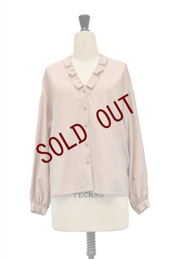 画像1: humoresque　　 chelsea collar blouse　 col.beige (1)