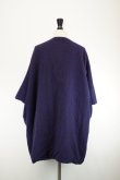 画像13: DANIELA GREGIS   capotto coat rebus lavato 　 col.klein blue natural navy blue (13)