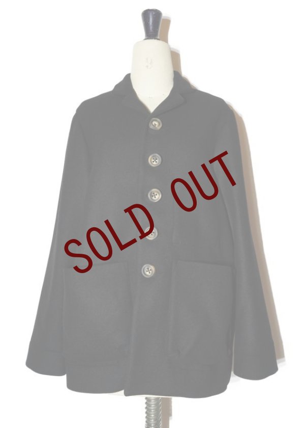 画像1: toogood　 THE PHOTOGRAPHER JACKET - LAMBSWOOL FELT　 col.Flint (1)