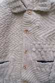 画像3: Isabella Stefanelli   (XI)-Jack Flight Jkt-(IS) Aran　 Irish wool-hand knitted (3)