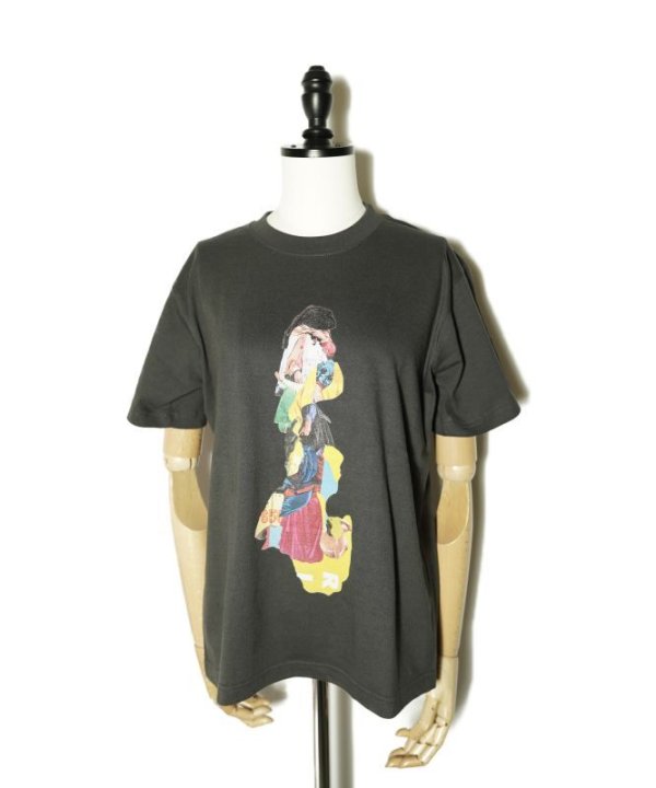画像1: POET MEETS DUBWISE　 KILIMAN JAH LOW T-SHIRT　 col.SUMI (1)