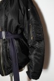 画像4: MARINA YEE　 M.Y Bomber - customized bomber jacket　 col.Black (4)