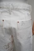 画像13: TANAKA　 WORK JEAN TROUSERS　 col.WHITE BUTTERFLY (13)