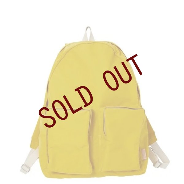 画像1: AMIACALVA　 N/C CLOTH BACKPACK　 col.YELLOW (1)