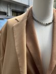 画像10:  AURALEE　 WOOL RECYCLE POLYESTER LENO SHEER JACKET　 col. PINK BEIGE (10)