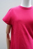 画像3: eleven 2nd　 Plain Cotton Jersey Short T-shirt　 col. Rose (3)