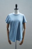 画像1: eleven 2nd　 Plain Cotton Jersey Short T-shirt　 col. Sky Blue (1)