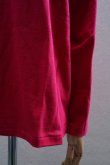 画像3: eleven 2nd　 Plain Cotton Jersey Long T-shirt　 col. Rose (3)