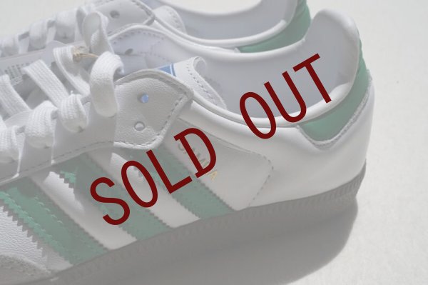 画像1: adidas　 SAMBA OG　 col.FOOTWEAR WHITE /  GREEN  / SUPPLIER COLOR (1)