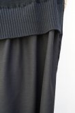 画像7: Cristaseya　 11WM-WV-BK　 PATCHED LONG SKIRT　 col.BLACK (7)