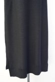 画像12: Cristaseya　 11WM-WV-BK　 PATCHED LONG SKIRT　 col.BLACK (12)