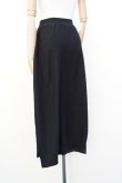 画像13: Cristaseya　 11WM-WV-BK　 PATCHED LONG SKIRT　 col.BLACK (13)