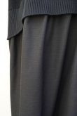 画像6: Cristaseya　 11WM-WV-BK　 PATCHED LONG SKIRT　 col.BLACK (6)
