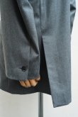 画像7:  AURALEE　 WOOL FULLING FLANNEL STRIPE JACKET 　 col. TOP GREY (7)