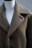 画像2: BOWTE　 DOUBLE SHAGGY KID MOHAIR SHORT COAT　 col.KHAKI (2)