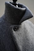 画像6: BOWTE　 DOUBLE SHAGGY KID MOHAIR SHORT COAT　 col.GREY (6)