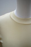 画像2:  AURALEE　  HIGH GAUGE SHEER RIB L/S TEE 　 col. YELLOW (2)