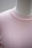 画像2:  AURALEE　  HIGH GAUGE SHEER RIB L/S TEE 　 col. PINK (2)