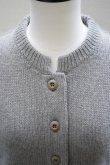 画像2: eleven 2nd　 Cardigan with Muff PKT　 col.Mole Grey (2)