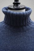 画像2: eleven 2nd   Yak Turtle Neck Jumper  col.Denim (2)