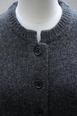 画像2: eleven 2nd　 Cardigan with Muff PKT　 col.Charcoal (2)