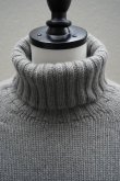 画像2: eleven 2nd   Yak Turtle Neck Jumper  col.Mole Grey (2)