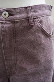 画像2:  AURALEE　 WASHED ORGANIC CANVAS PANTS　 col.PURPLE (2)