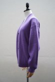 画像2:  AURALEE　 BABY CASHMERE KNIT CARDIGAN　 col. PURPLE (2)