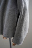 画像5: 10 HANDCRAFTED MODERN　 SUPER 140s SHORT HOOD COAT　 col. GRAY (5)