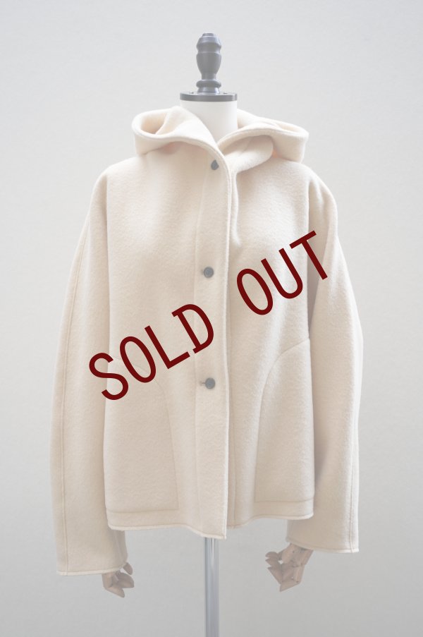 画像1: 10 HANDCRAFTED MODERN　 SUPER 140s SHORT HOOD COAT　 col. YELLOW (1)