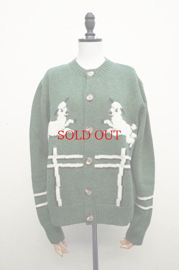 画像1: S.S.DALEY　 Cyril Lamb Cardigan　 col.Green (1)