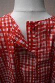 画像6: toogood　 THE POET TOP - PAINTED CHECK　  col.JAM (6)
