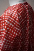 画像4: toogood　 THE POET TOP - PAINTED CHECK　  col.JAM (4)